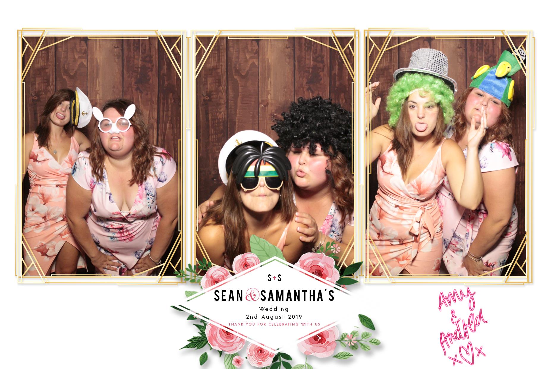 Samantha & Sean's Wedding | View more photos from the event at gallery.myphotoboothexperience.co.uk/u/MyPhotoBoothExperienceLtd/Samantha-Seans-Wedding